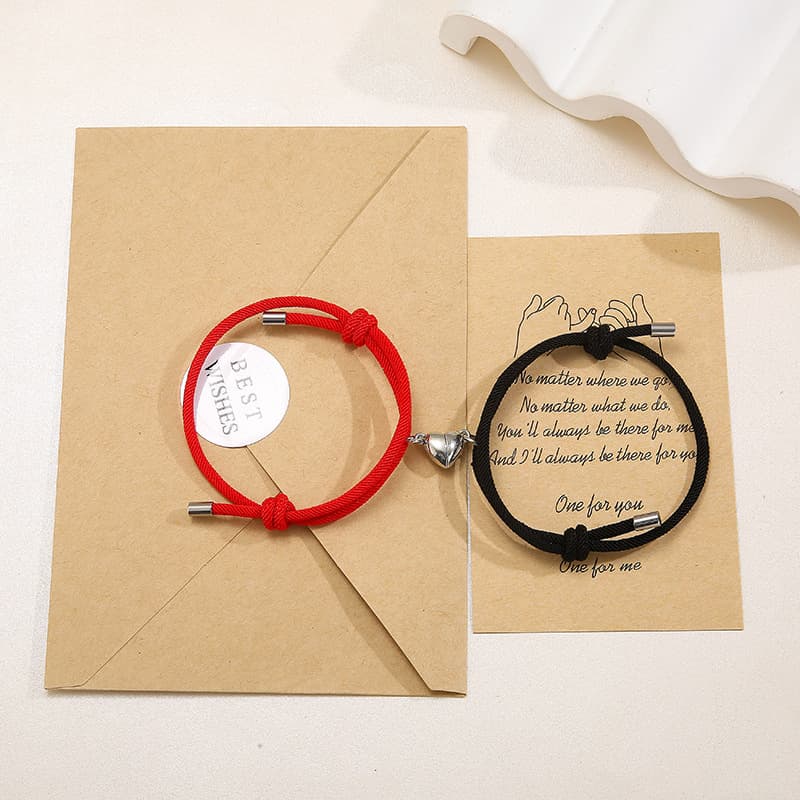Pulsera Magnética de Corazón para Parejas